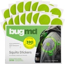 BugMD Squito Stickers Mosquito Repellent Patch Aufkleber für Erwachsene (390 Patches), Safe & Effective Insect Repellent Patches für Kleinkinder, Kinder, Camping, Strand & Outdoor Essentials