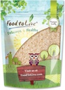 Essen zum Leben - Ganze Psyllium Husks, 6 Unzen - Pure Psyllium Husk Flakes, Unflavored, Keto, Vegan, Bulk. Große Quelle der löslichen, unlöslichen Faser. Goes Great with Water, Smoothies, Juice