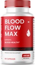 (1 pacchetto) Sangue Flusso Max Capsule, Sangue Flusso Max Advanced Formula Sangue Support, Supplemento di Forza Massima per Circolazione Sanita del Sangue, Tutti i Pillole Naturali di Vitamina per il Benessere Complessivo