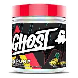 GHOST Pumpe Nitric Oxide Powder, Ananas - 40 Servierungen - Sugar-Free & Stim-Free Pre-Workout Ergänzungen - L-Citrulline, Arginine Nitrate & L-Glutathione - Soy & Gluten-Free, Vegan