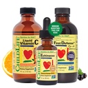 CHILDLIFE ESSENTIALS Immununterstützung 3-Pack - Flüssiges Vitamin C, Erste Verteidigung und Echinacea - Immune Boosting Ergänzungen für Kinder, Kleinkinder und Kinder