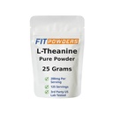L-Theanin-Pulver 100% reines, nicht-GMO, Vegan, Glutenfreies Theanin-Pulver-Ergänzung (mehrere Größen) Stimmung und kognitiv, Stress-Relief und Entspannung, Scoop enthalten (25 Gramm)