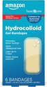 Cura di base Avanzata Cura veloce Guarigione idrocolloide Gel Bandages, Grande, 6 ct