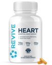 Revive MD Health Supplements, 90 Veggie Kapseln - CoQ10 Supplement unterstützt Herzmuskelfunktion - Coenzym Q10 200mg fördert gesunden Flow - Vegan-Friendly & Gluten-Free