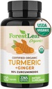 Kurkuma Ergänzung Extra Stärke 2265mg - Kurkuma Ergänzung w/BioPerine Black Pepper - Tumeric and Ginger Supplements, 95% Curcuminoids, Unterstützt Immun- & Gelenkgesundheit, 120 Caps