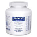 Reine Kapseln Cal/Mag (Malat) 2:1 - Calcium & Magnesium (Malat) - Knochengesundheitsergänzung* - Optimale Absorption - Vegan & Glutenfrei - 180 Kapseln