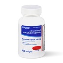 MAJOR Docusate Sodium 250 mg, Extra Strength Stool Softener Laxative for Occasional Constipation Relief – Stimulant‐Free, 100 Softgels (1 Pack)