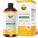 Vollständige flüssige Multivitamin + Haarwachstum, fördert Energie Metabolismus und Haut und Haar Funktion| Vitamin C D | B Vitamine | Hilfe zu Thicker Haar, Falten, Fine Lines, Hautpflege (16.23OZ)