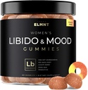 4,050mg Libido Booster für Damen KSM-66 Ashwagandha Gummis w. 30x Stärke Roter Maca Root - Strongest weiblich Libido Mood Booster + Hormon Balance für Frauen Cortisol Reducer & Stress Relief Gummy