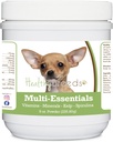 Gesunde Rassen Chihua Multi-Essentials Pulver für Hunde - eine ideale Ergänzung von Vitaminen, Mineralien und Antioxidantien für Ihren Hund - 8 Unze