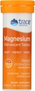 Trace Minerals | Magnesium Effervescent Tablet | Fördert Herzgesundheit, pH-Gleichgewicht, Energie Stimmung | Glutenfrei, Zuckerfrei, zertifiziert Vegan | Orange | 10 Tablet 1 Tube