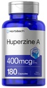 Horbäach Huperzine A 400mcg | 180 Kapseln | Non-GMO, Glutenfreie Ergänzung