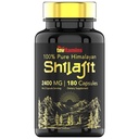 tnvitamines Shilajit Capsules 2400 MG - 180 Kapseln | 100% reine Himalaya Shilajit Kapseln für Männer & Frauen | Shilajit Resin Supplement | Drei Monate Versorgung! | Non-GMO, Gluten-Free