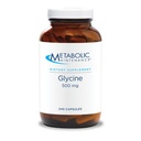 Metabolic Maintenance Glycine - Liver Support Supplement - Glycine Ergänzungen für Gehirnunterstützung, Detox und Gelenkgesundheit - Pure 500mg Aminosäure Supplement (240 Kapseln)
