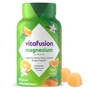 vitafusion Magnesium Gummy Supplement, Bringen Sie Ruhe zu Ihrem Vitamin Routine, Tropical Citrus Flavor, 60 Gummies