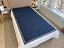 Tissu en acier inoxydable, 59x79 pouces (Navy)