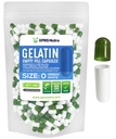 XPRS Nutra Größe 0 Leere Kapseln - 100 Graf Leere Gelatine Kapseln - Pillen DIY Kapsel Füllung - Pure Bovine Pill Gel Kapseln für Do-It-Yourself Ergänzungen (Green/White)