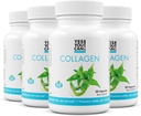 Ja, das kannst du! Kollagenkapseln für Frauen und Männer, Nahrungsergänzungsmittel zur Förderung von gesundem Haar, Haut und Nägel, 290 mg Bovine Collagen, Vitamin A, Vitamin D3, Zink und Kupfer, 30 Kapseln - 4 Packung