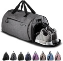 Fitgriff® Gym Tasche für Männer & Frauen mit Schuh &amp; Nass - Duffle Tasche für Reisen, Sport, Fitness & Workout