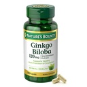 Nature's Bounty Ginkgo Biloba Capsules 120mg, Memory Support Supplement, unterstützt Gehirnfunktion und Psychische Alertness, 100 Kapseln