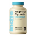 Magnesium Glycinate 500mg - 3 Monate Versorgung - High Strength 100 Easy Swallow Capsules - Pure Magnesium Glycinate Supplement - Magnesium Supplement - Vegan & Glutenfrei - Schlafhilfe - Made in UK