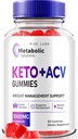 rize labs Soluzioni metaboliche Keto+ACV Gummies per la perdita di peso avanzata, Aceto di sidro di mele, Recensioni ufficiali (60 Gummies)