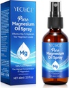 Magnesiumöl für Füße, 100% reines und natürliches Magnesiumöl Spray, einfach zu absorbieren und verwenden 2.0 fl.oz