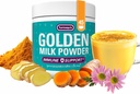 Turmaquik 3.2 Unze Bio Golden Milk Turmeric Powder – Immun Support Superfood Blend mit Ingwer, Black Pepper, Curcumin, Cinnamon, Cardamom, Vitamine C, D, B6, B12 und Zink