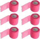 ESUPPORT 2 Zoll X 5 Yards Selbstklebende Cohesive Wrap Bandages Kleben Wounds Starke elastische Erste Hilfe Tape für Sport Handgelenk Knöchel 6 Zähler
