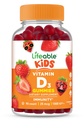 Lebensfähige Kinder Vitamin D Gummies | Vitamin D3 1000iu | Große Verkostung Vitamin D3 Gummies | D3 Vitamin für starke gesunde Knochen und Immununterstützung | Vitamin D für Kinder, Jungen, Mädchen | 90 Gummies