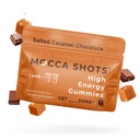 SGC Alta concentrazione 100mg Caffeina per pancia, 2 Gummies per confezione, 12-Pack Mocca Shots Salted Caramel Plant-Based nootropic Instant Energy con Ginkgo biloba, Theobromine.