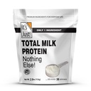 Es ist Just! - Total Milk Protein Konzentrat Pulver (enthält: 80% Casein / 20% Whey), Schwermetall getestet, keine hinzugefügten Geschmacksrichtungen, Non-GMO, Glutenfrei (2.5 Pfund, Unflavored)
