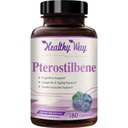 150mg Pterostilbene Ergänzung - Einmal täglich Antioxidans Ergänzung für gesundes Altern Immun Herz Haut und Gehirn Unterstützung - Natürlich abgeleitet Non-GMO & Made in the USA (180 Portionen)