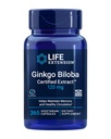 Life Extension Ginkgo Biloba Certified ExtractTM, 120 mg, hilft Gedächtnis und Kognition, Glutenfrei, Non-GMO, Vegetarisch, 365 Kapseln