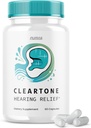 Cleartone Pillen - Offizielle Formel - Cleartone Tinnitus Hörgerät Pillen, Klare Ton Pillen Hörgerät maximale Stärke Formel, Klare Ton Fortgeschrittene Formel Vitamin Supplement (60 Kapseln)