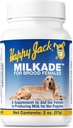 HAPPY JACK Milkade Dog Breeding & Nursing Supplies, Milchproduktion Aid for Female Dogs & Healthy Litter, Pregnant Prenatal Vitamin mit Vitamin B1 (2 oz)