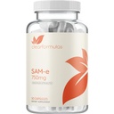 Bioactive SAM-e 750mg - Hochfeste SAM-e Ergänzung mit biologisch aktivem S,S Form für Leber- und Moodunterstützung - Vegan Non-GMO Konservierungsfrei - Made in the US (30 Kapseln)