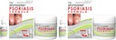 Dr. Blaines REVITADERM Psoriasis Formel - Themencreme mit Kohle Tar, Teebaumöl und Lavender Öl für Juckreiz, Flaking, Dry, Cracked Skin Relief - 4 fl. oz. - Inklusive Reisegröße Flasche (2-Pack)