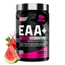 Nutrex Forschung EAA Hydration | EAAs + BCAA Pulver | Muskelrückgewinnung, Stärke, Muskelaufbau, Endurance | 8G Essential Amino Acids + Elektrolyte | Erdbeerwassermelone 30 Servieren