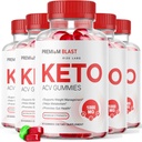 rize labs - Premium Blast Keto ACV Gummies per la perdita di peso, Formula avanzata, Aceto di sidro di mele per la gestione del peso, Forza massima (300 Gummies) (Pack of 5)