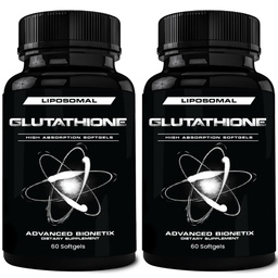 850mg Liposomale Glutathione Ergänzung | 120 Gesamt Liposomale Weichgele | Antioxidante Ergänzung w/Gluta-IVTM, 100X Absorption über Pulver Glutathione