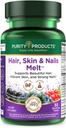 Reinheit Produkte Haar, Haut + Nägel Melt 1000mcg B-12 + 2500mcg Biotin Energy Berry Melt - Delicious Berry Lemonade Flavor w/Super Fruits - B12 Methylcobalamin - 30 Melting Tablets