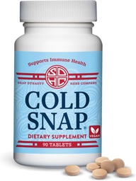 Snap Dynastie Kalter Snap - 90ct Tablets, Vegan Pflanze basierte Immununterstützung Ergänzung