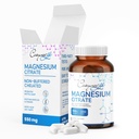 Magnesium Citrate 550 mg pro Servieren | Magnesium für Muskel- & Support-System, 150 Kapsel, 75 Tage Versorgung | citrato de magnesio.