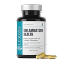 LES Labs Entzündungsgesundheit – Gelenkunterstützung, Muskelfunktion & Entspannung, Mobilität– Kurkuma, Boswellia, Quercetin, Ginger & CoQ10 – Non-GMO Supplement – 60 Kapseln