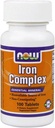 NOW Eisenkomplex, 100 Tabletten (Pack von 3)