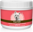 Herbsmith Pure Krill - Wild-Caught Antarctic Krill - Nur 1 Ingredient - Astaxanthin für Hunde - Ready-to-Use Omega 3s – Alternative zu Krill Öl für Hunde - 400g