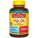 Natur Made Omega 3 Fischöl Ergänzungen, 550mg pro Servierung, Fischöl Omega 3 Ergänzungen als Ethylester für gesunde Herzunterstützung, 300 Softgels, 100 Tage Versorgung