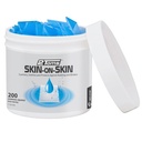 2Toms Skin-On-Skin Hydrogel Squares für Blister, Chafing, Stings, Irritationen und Schmerzlinderung, 200 1-Zoll-Platz