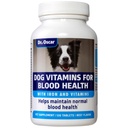 3in1 Aide au sang, immunité et énergie pour les chiens, supplément de fer pour les chiens, aide à maintenir la santé du sang, niveaux de cellules rouges normales et fonction de collage normale, 120 comprimés